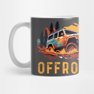 Off Road Jeep Lover T-Shirt Mug